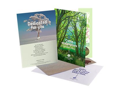 Woodland Trust Dedicate a Tree Brochures