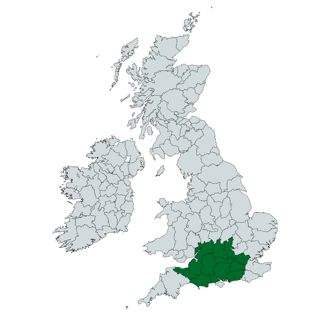 Bawden Tree Care Survey Catchment Area