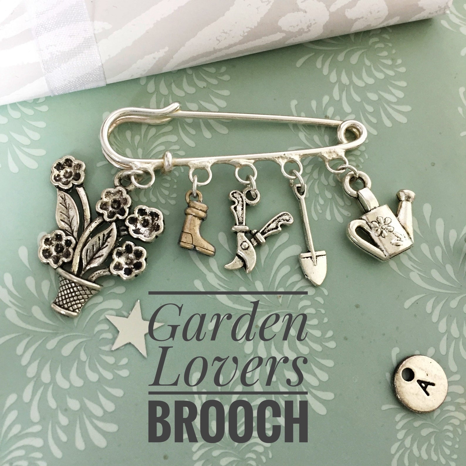 Etsy Garden Lover's Brooch