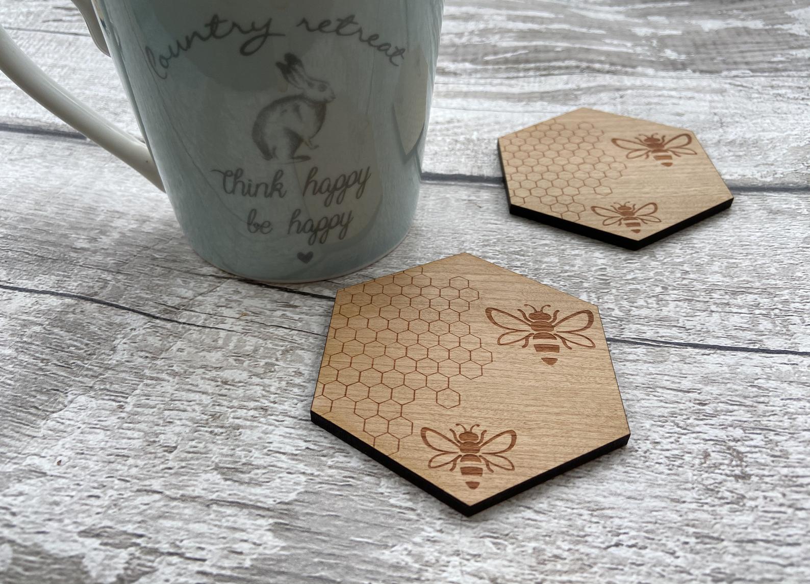 Bee Coasters